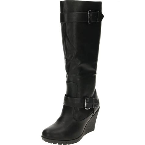 Edge Wedge Knee Boot 